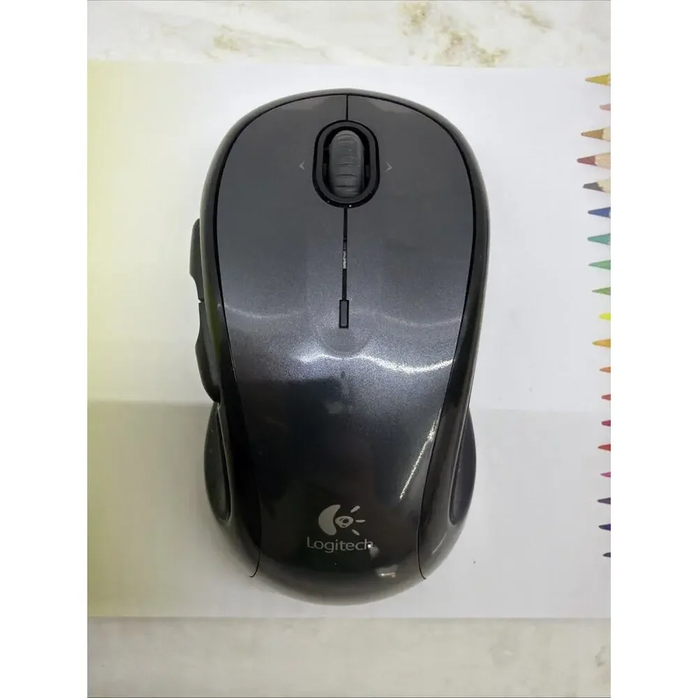 Logitech M510 Wireless Laser Mouse Grey TESTED WORKING NO USB DONGLE